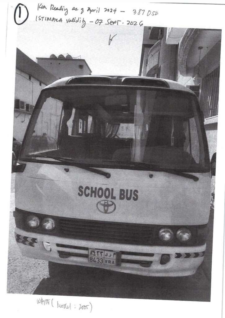 Sale of School Bus invitation To Bid_Page2_Image1