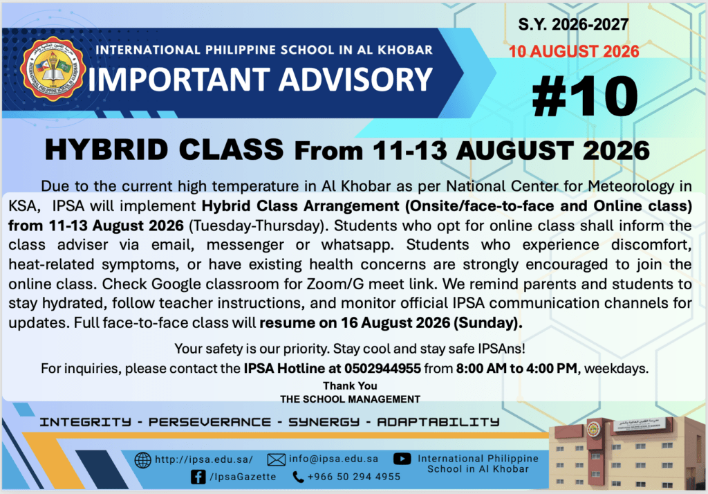 Advisory #10