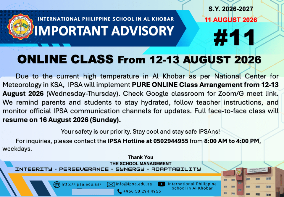 Advisory #11