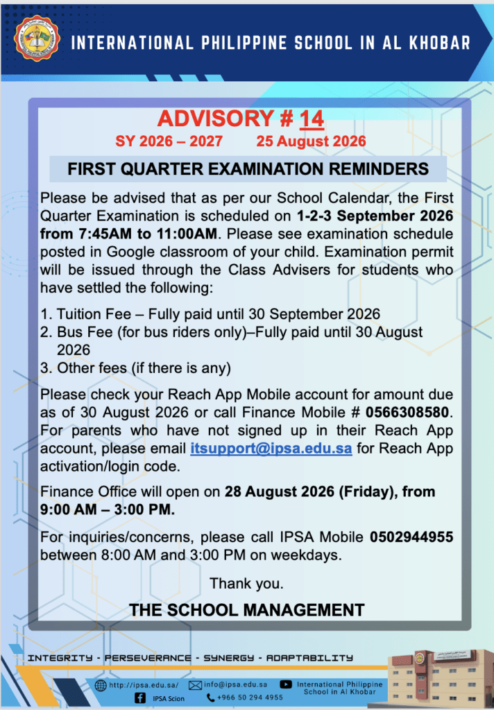 Advisory #14