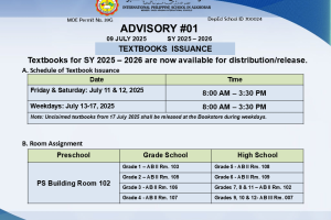 Advisory #1.1