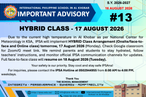 Advisory #13