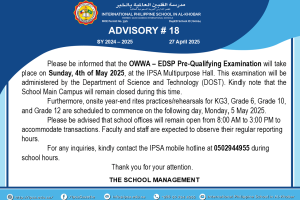 Advisory #18